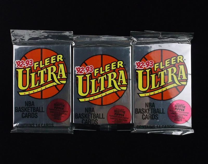 3 Packs 1992-93 Fleer Ultra Basketball Jordan Insert? (1 of 1)