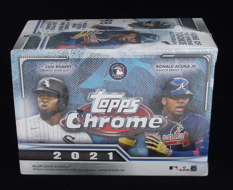 2021 Topps Chrome Baseball Blaster Box RC AUTO? (1 of 3)