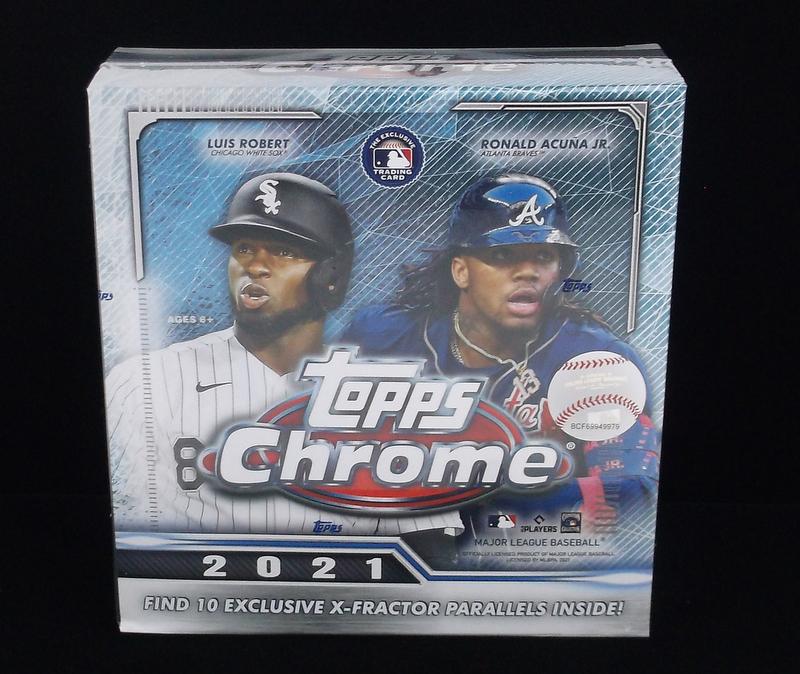 2021 Topps Chrome Baseball Mega Box RC Auto? Sealed (1 of 5)