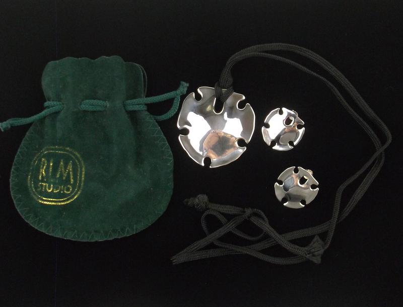 Robert Lee Morris Sterling Sand Dollar Necklace: Solid Sterling Silver Guaranteed, in Brand New Never Worn Condition.