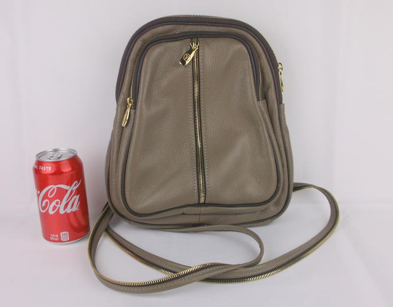 Stunning Valentina Italian Leather Handbag Backpack (1 of 8)