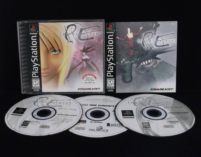 PS1 Case - NO GAME - Parasite Eve [3 Disc]