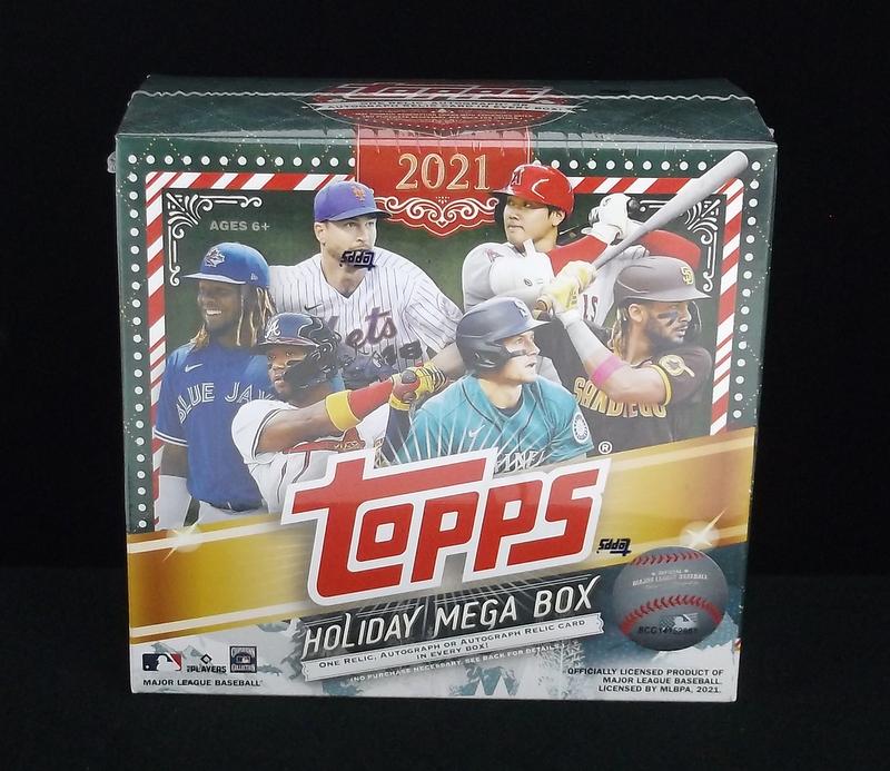 2021 Topps Baseball Holiday Mega Box 1 Auto/Mem Per (1 of 4)