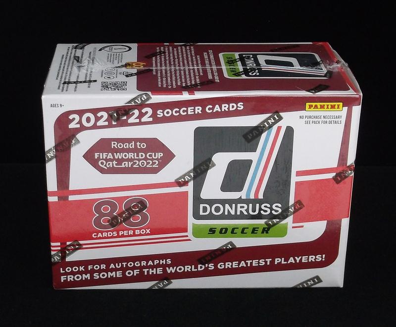 2021-22 Donruss Soccer Blaster Box Messi Auto?: b All Trading Card packs and boxes are Sealed, Unsearched, and guaranteed authentic brand new products.