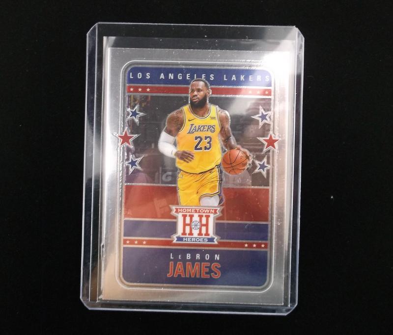 2020 Lebron James Hometown Heroes Chrome Card (1 of 2)