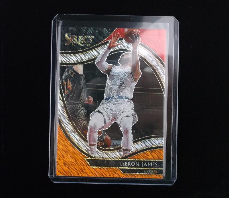 2021 Select Lebron James Courtside Prizm Red Whit (1 of 3)