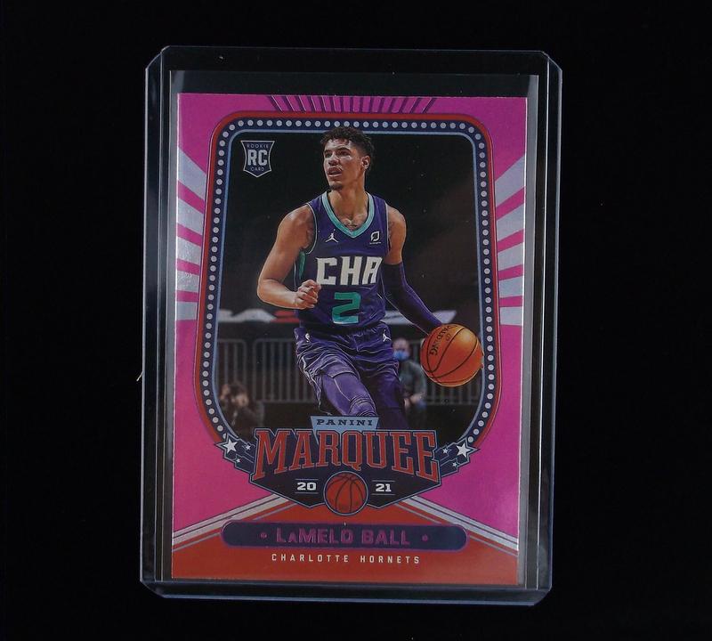 2020 Marquee Pink Lamelo Ball RC Card Hornets HOT (1 of 2)