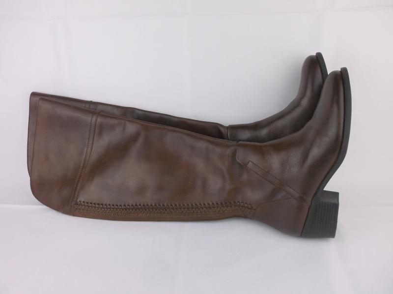 Mint Vince Camuto Leather Tall Boots Size 7.5 21" (1 of 9)