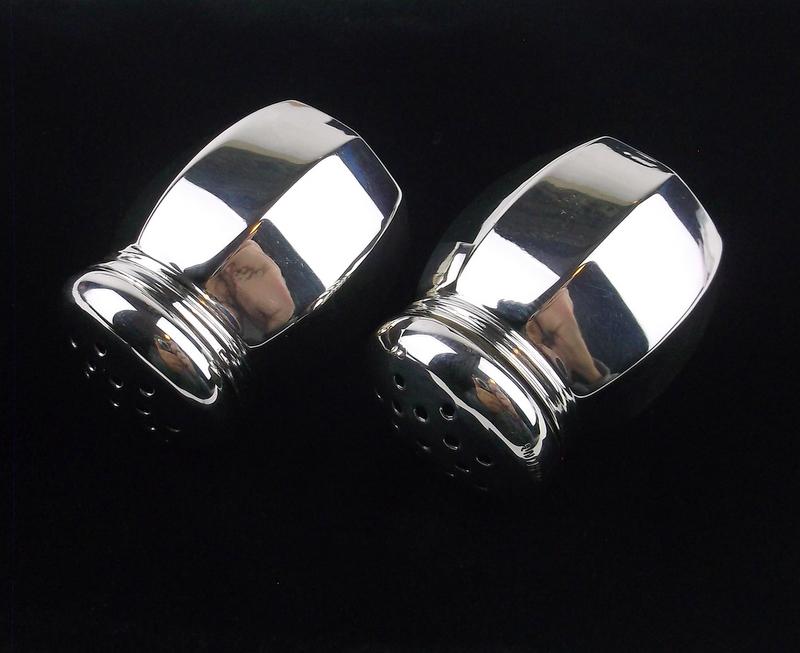 Vintage 1950s Webster Sterling Silver Salt Pepper Shaker (1 of 4)