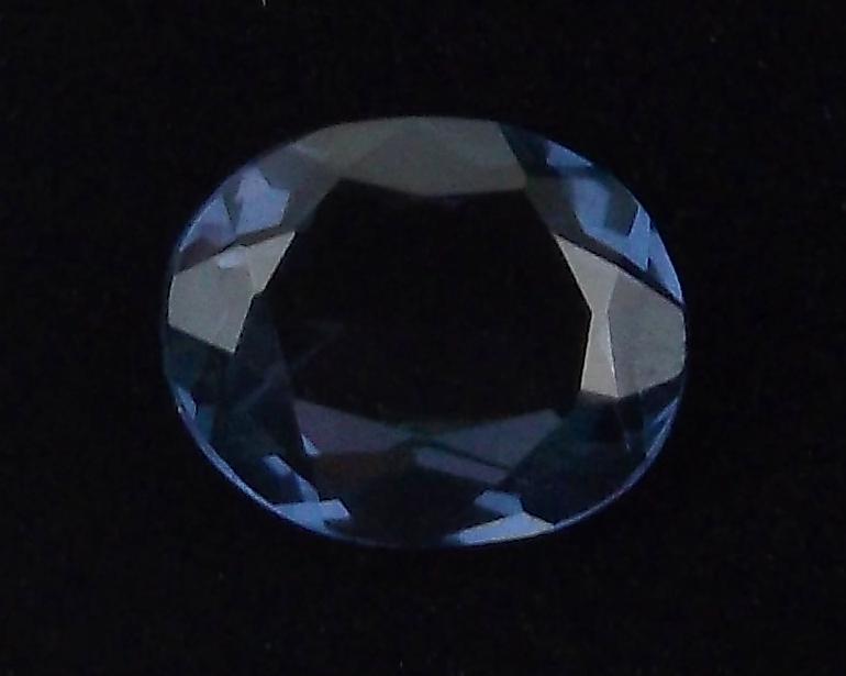 Genuine Oval Purple Blue Alexandrite Gemstone 1.10 grams (1 of 5)