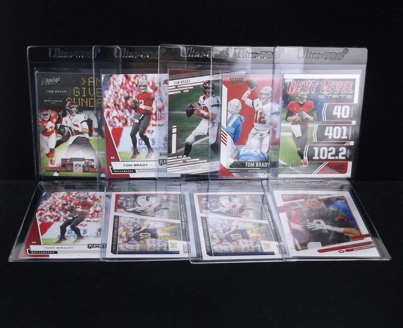 2020-21 Tom Brady Panini Card Lot Bucs HOT HOF (1 of 4)