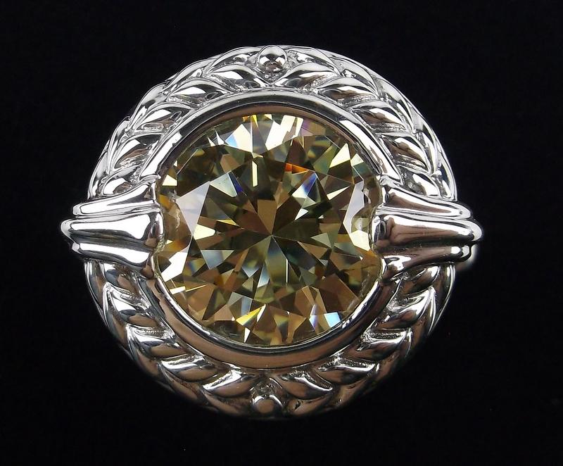 Stunning Heavy Sterling Silver Designer Ring 7 (1 of 3)