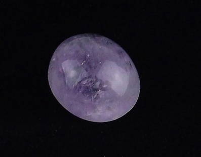 Genuine Lilac Amethyst Gemstone .95 grams: o A Genuine Gemstone in brand new never mountain or used condition. Measurements and weight shown so carat size can be figured.