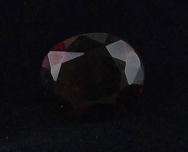 Genuine Oval Garnet Gemstone 1.23 grams: o A Genuine Gemstone in brand new never mountain or used condition. Measurements and weight shown so carat size can be figured.
