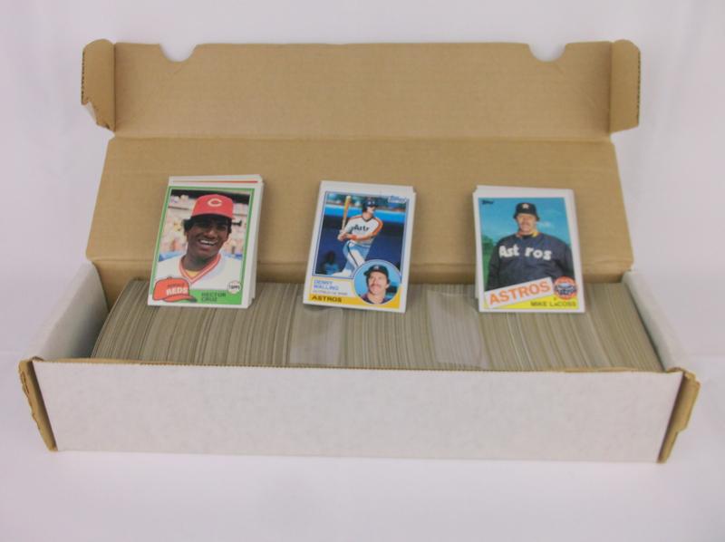 BIG BOX 1981 83 85 Topps Baseball Cards MINTY Vintage (1 of 5)