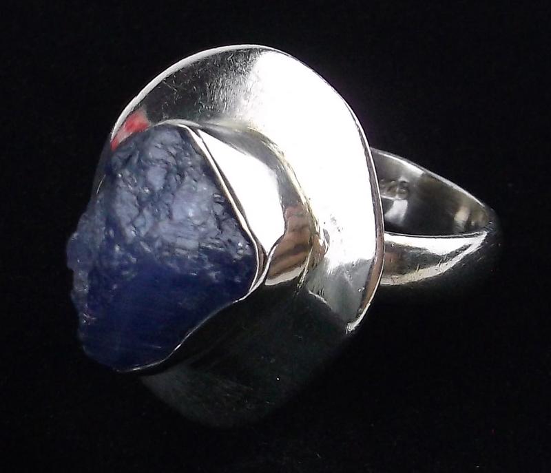 New Sterling Silver Druzy Ring Size 7.5 (1 of 3)