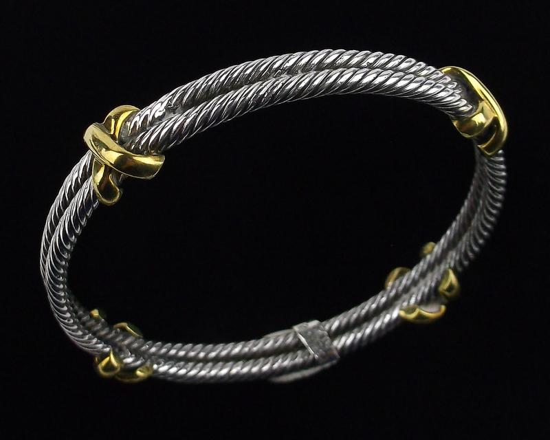 Mint Vintage Taxco Solid Heavy Sterling Silver Bracelet (1 of 4)