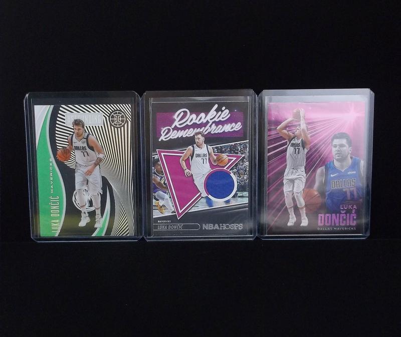 2019-21 Luka Doncic Game Used Jersey Card Lot HOT (1 of 5)
