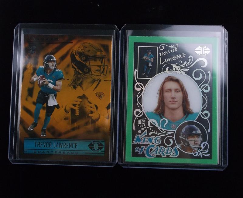 2021 Illusions Trevor Lawrence RC Card Lot Jaguars Rookie (1 of 2)