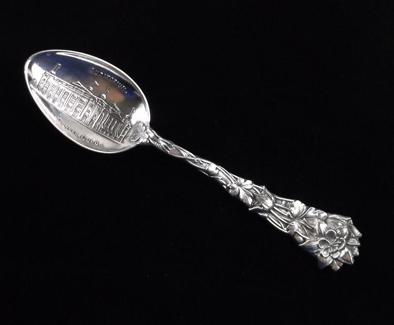 Mint Vintage 1950s Sterling Silver Colorado Spoon Denver: Guaranteed Solid 925 Sterling Silver, in Excellent Condition