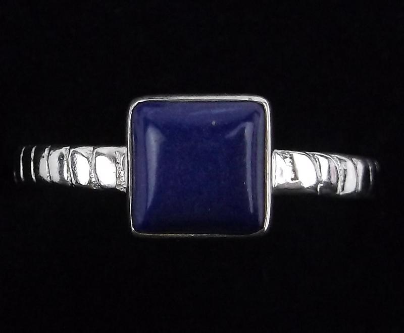 New Sterling Silver Lapis Ring Size 6.5 (1 of 2)