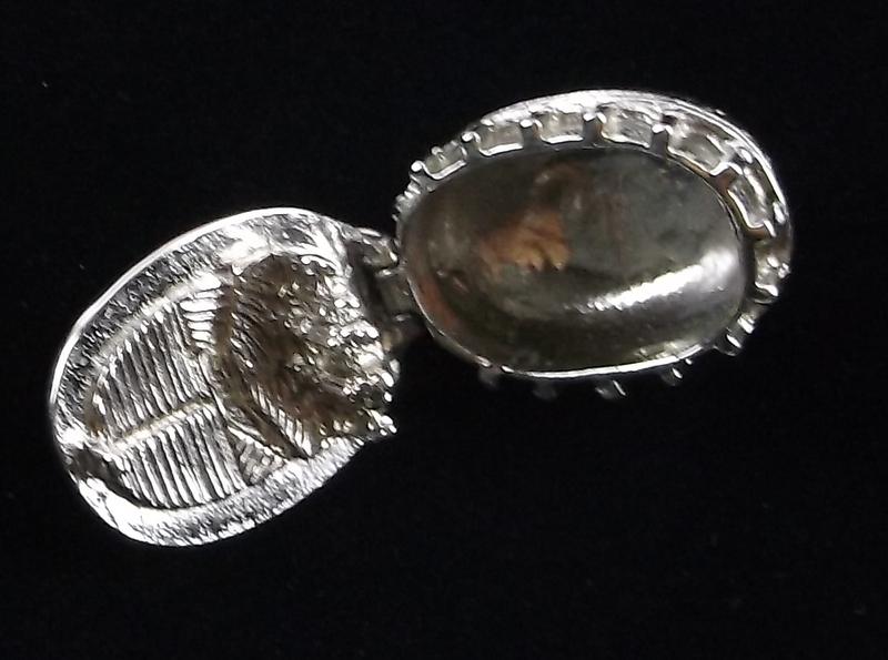 Mint Vintage Mormon Tabernacle Opening Pendant Heavy: Guaranteed Solid 925 Sterling Silver, in Excellent Condition