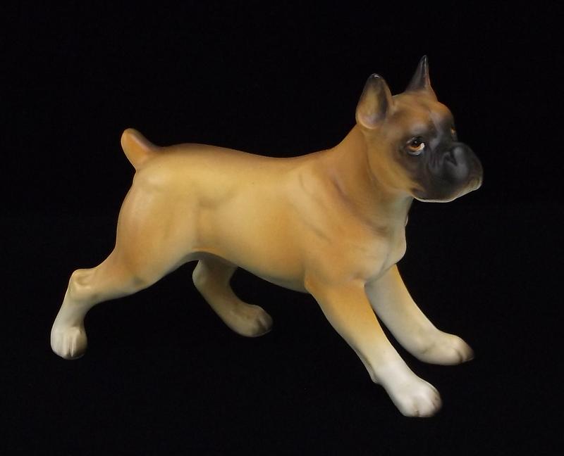Mint Vintage 1950s Japan Boxer Dog Sculpture (1 of 3)