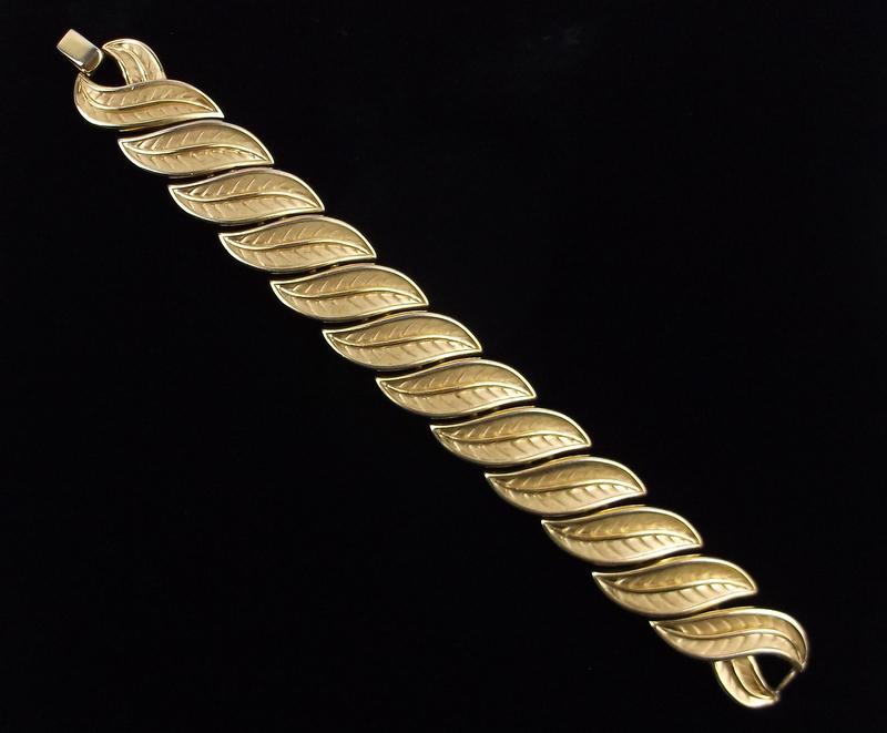 Mint Vint 1950s Trifari Alfred Philippe Bracelet 7" (1 of 7)
