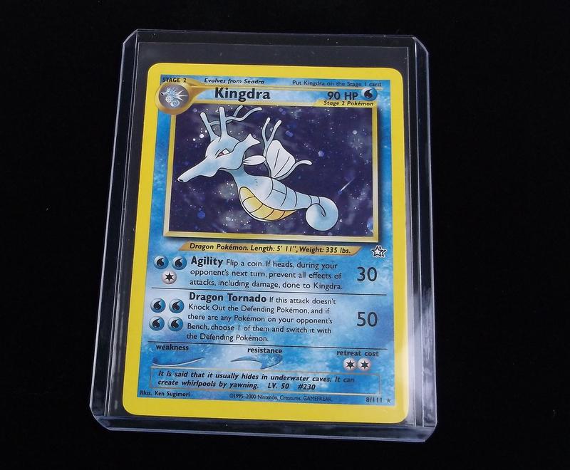 Vintage 2000 Pokemon Kingdra Rare Holo Card (1 of 2)