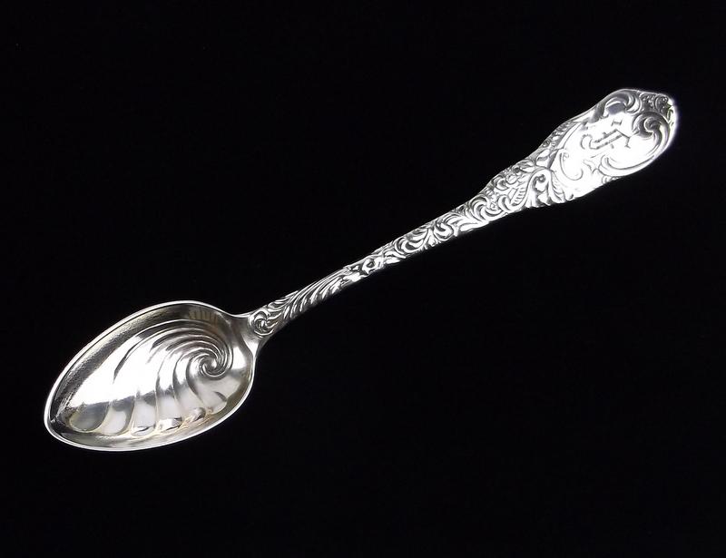 Mint Vintage 1940 Sterling Silver Sugar Spoon (1 of 4)