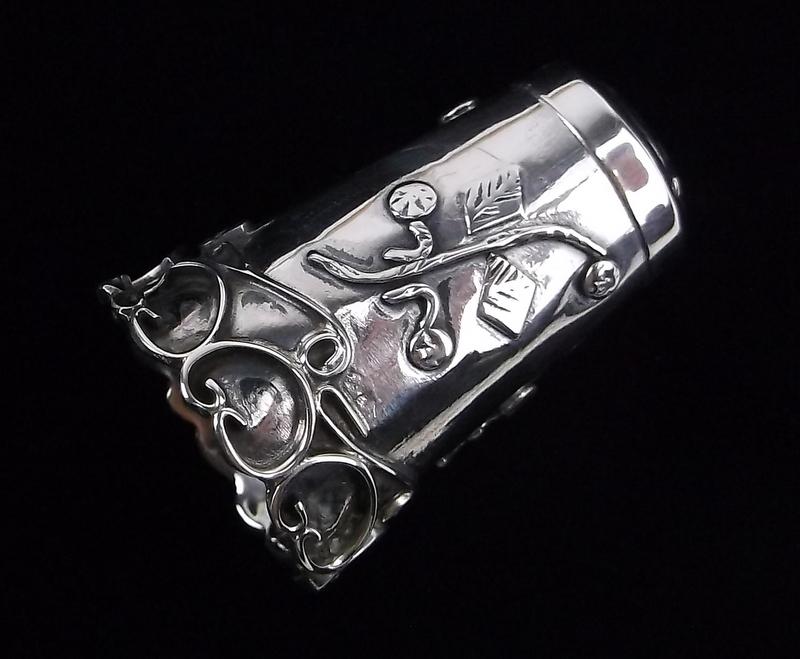 Mint Vintage 1960s Taxco Sterling Silver Sewing Thimble (1 of 3)