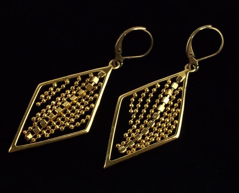 Mint Vintage Joan Rivers Cascade Waterfall Earrings: Mint Condition, In Like New Condition, Perfect