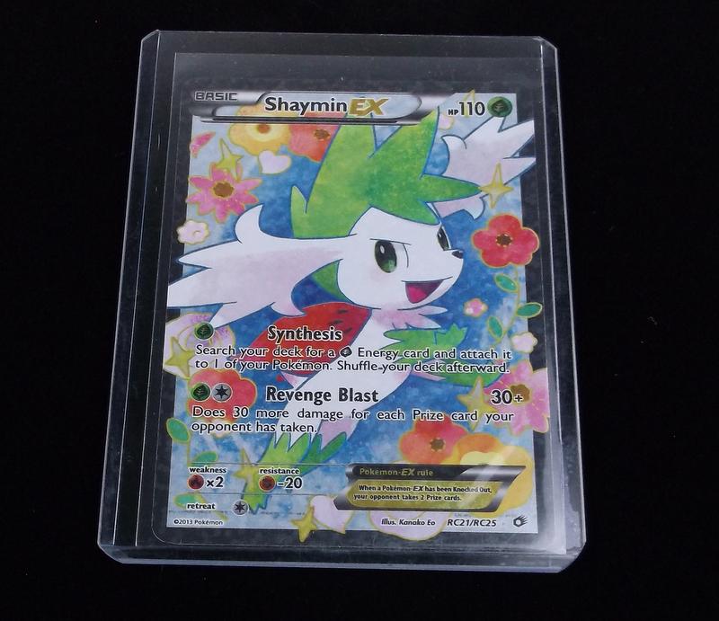 2013 Pokemon Shaymin EX Full Art Ultra Rare UNPLAYED (1 of 2)