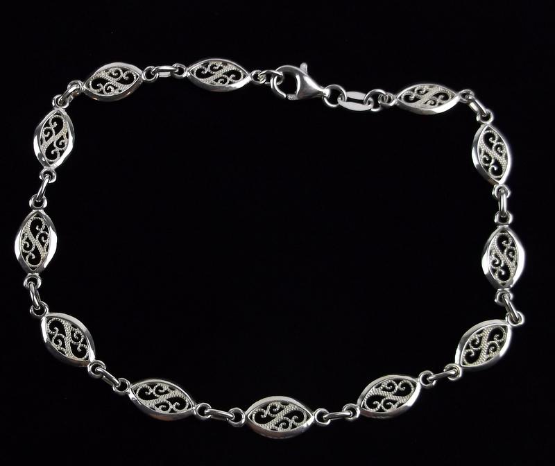 New Sterling Silver Chain Anklet Bracelet 10" (1 of 2)