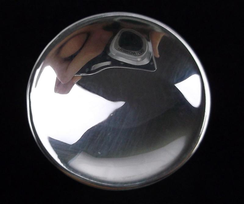 New Heavy Thick Designer Sterling Silver Bowl Ring 8 (1 of 5)