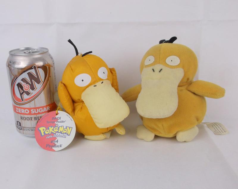 Vintage 1998 Pokemon Psyduck Plush Lot Very Nice: excellent condition