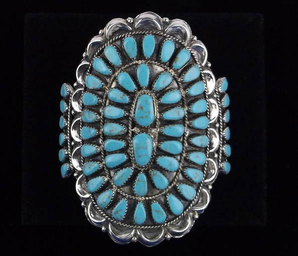 Important Verdy Jake Royston Green Turquoise Vintage Sterling Native American Jewelry Silver Bracelet Important Verdy Jake Royston Green Turquoise Vintage Sterling Native American Jewelry Silver Bracelet