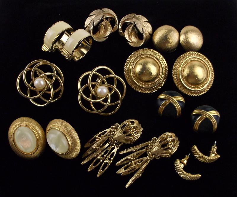 Gorgeous Sets of ALL MONET Earrings Lot: excellent condition