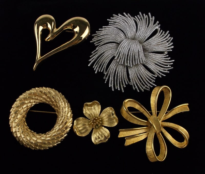 Stunning Vintage ALL MONET Brooch Lot (1 of 3)