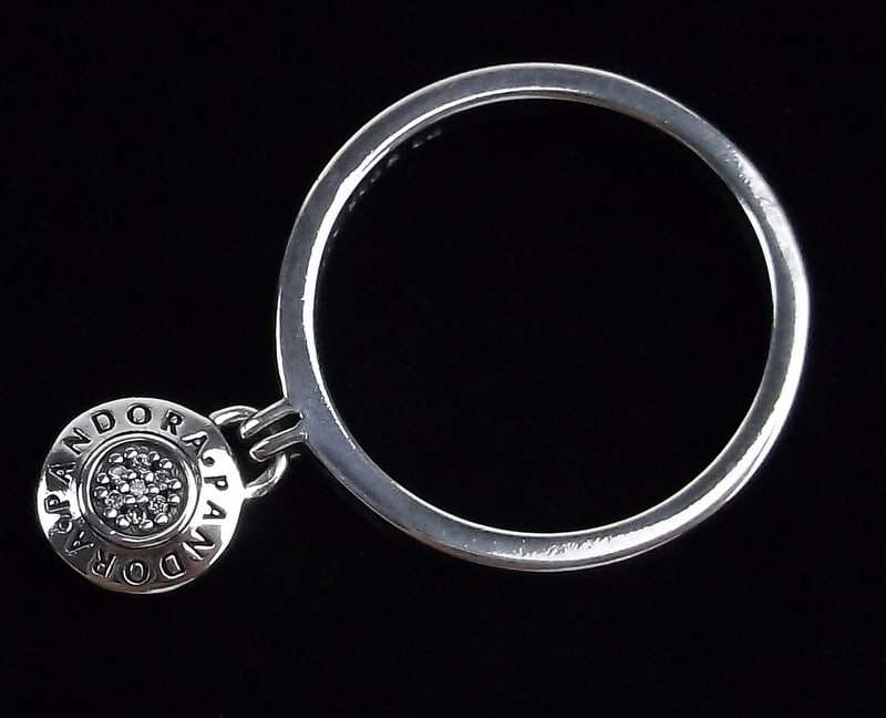 New Pandora Sterling Silver Charm Ring Size 6.5 (1 of 2)