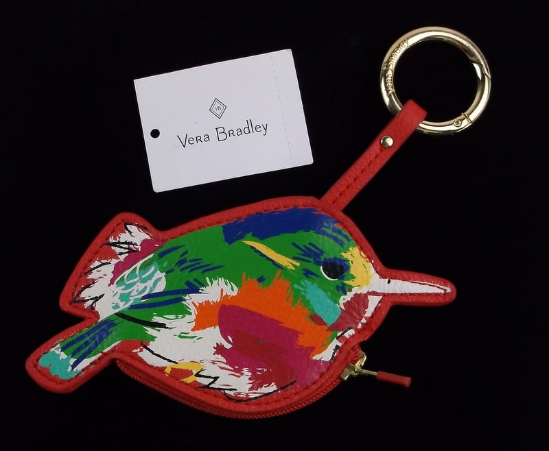 New Vera Bradley Leather Bird Coin Purse $38 (1 of 3)
