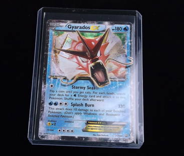 2016 Pokemon Gyarados EX Ultra Rare Unplayed: n This is an Unplayed Pokemon Card that went straight from pack to penny sleeve and top loader. In great condition.