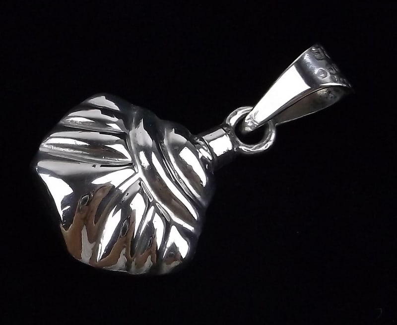 Mint Vint Taxco Sterling Silver Perfume Bottle Pendant (1 of 2)