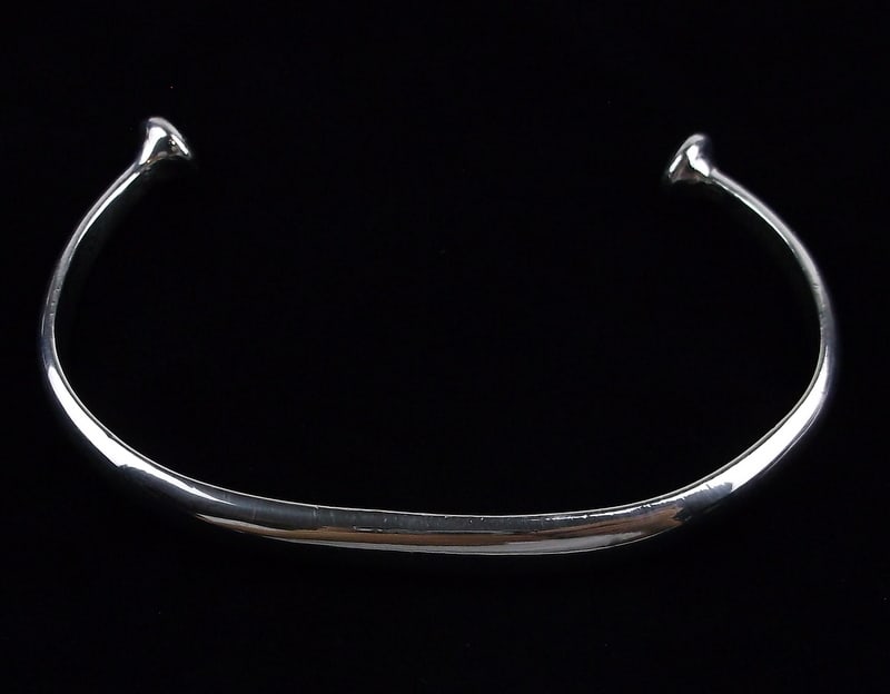 Mint Vint Heavy Ralph Lauren Sterling Silver Cuff Bracelet 6-7.5" (1 of 5)