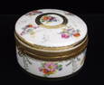 Stunning Vintage Porcelain Dresser Jewel Box