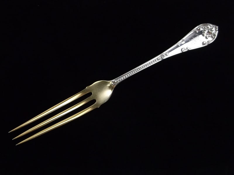 Mint Vintage 1930s Sterling Silver Pickle Fork (1 of 4)