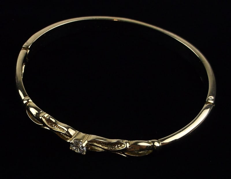 Mint Vintage White Stone Elegant Bracelet (1 of 3)