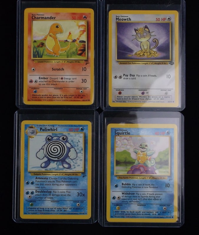 4 99-00 Pokemon WOTC UNPLAYED Cards Charmander PSA (1 of 4)