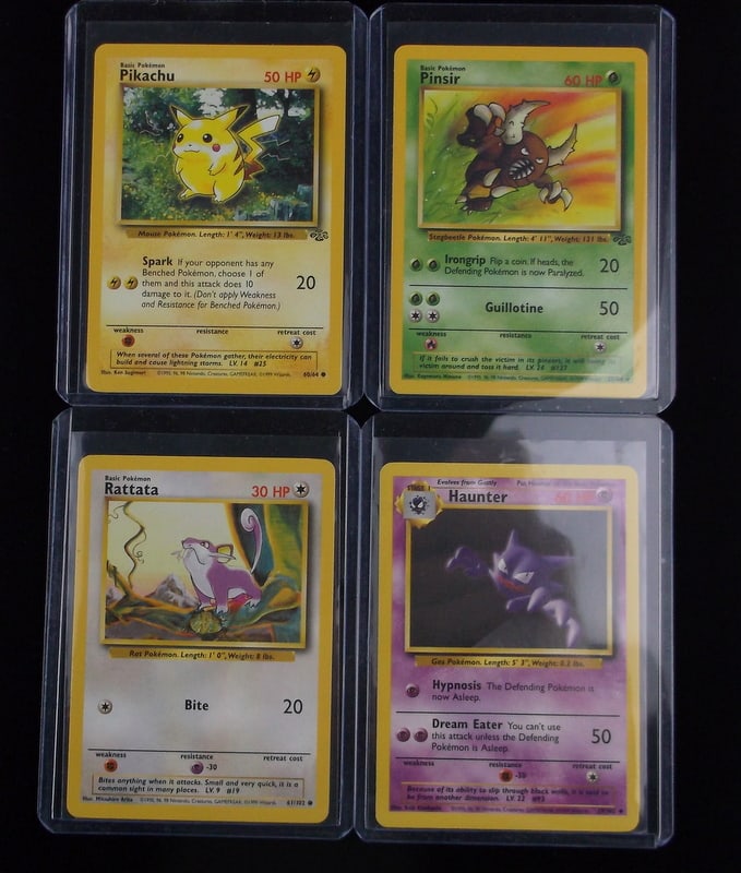 4 Mint Cond 1999 Pokemon WOTC UNPLAYED Cards Haunter (1 of 3)