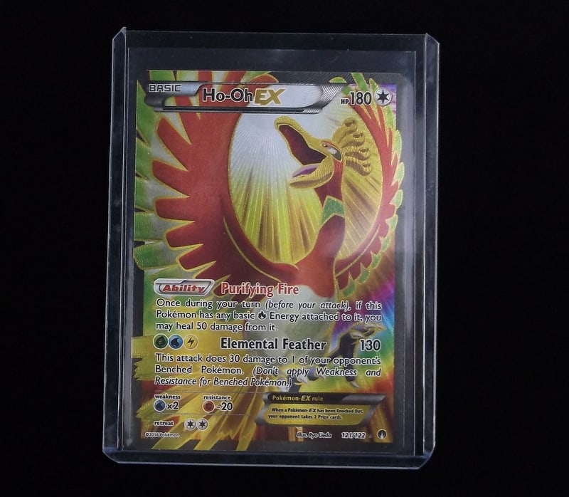 2016 Pokemon Ho-Oh EX Full Art Ultra Rare MT Cond (1 of 2)